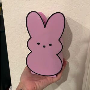 Soft Purple Bunny Peep Soap Holder